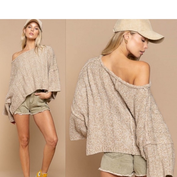 Pol Oversized Chenille Sweater - Picture 3 of 5